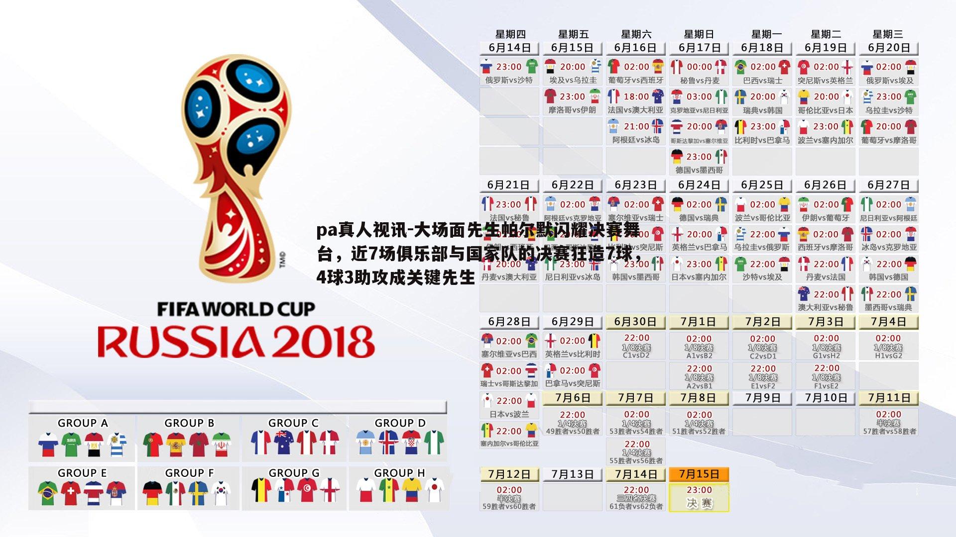 大场面先生帕尔默闪耀决赛舞台，近7场俱乐部与国家队的决赛狂造7球，4球3助攻成关键先生